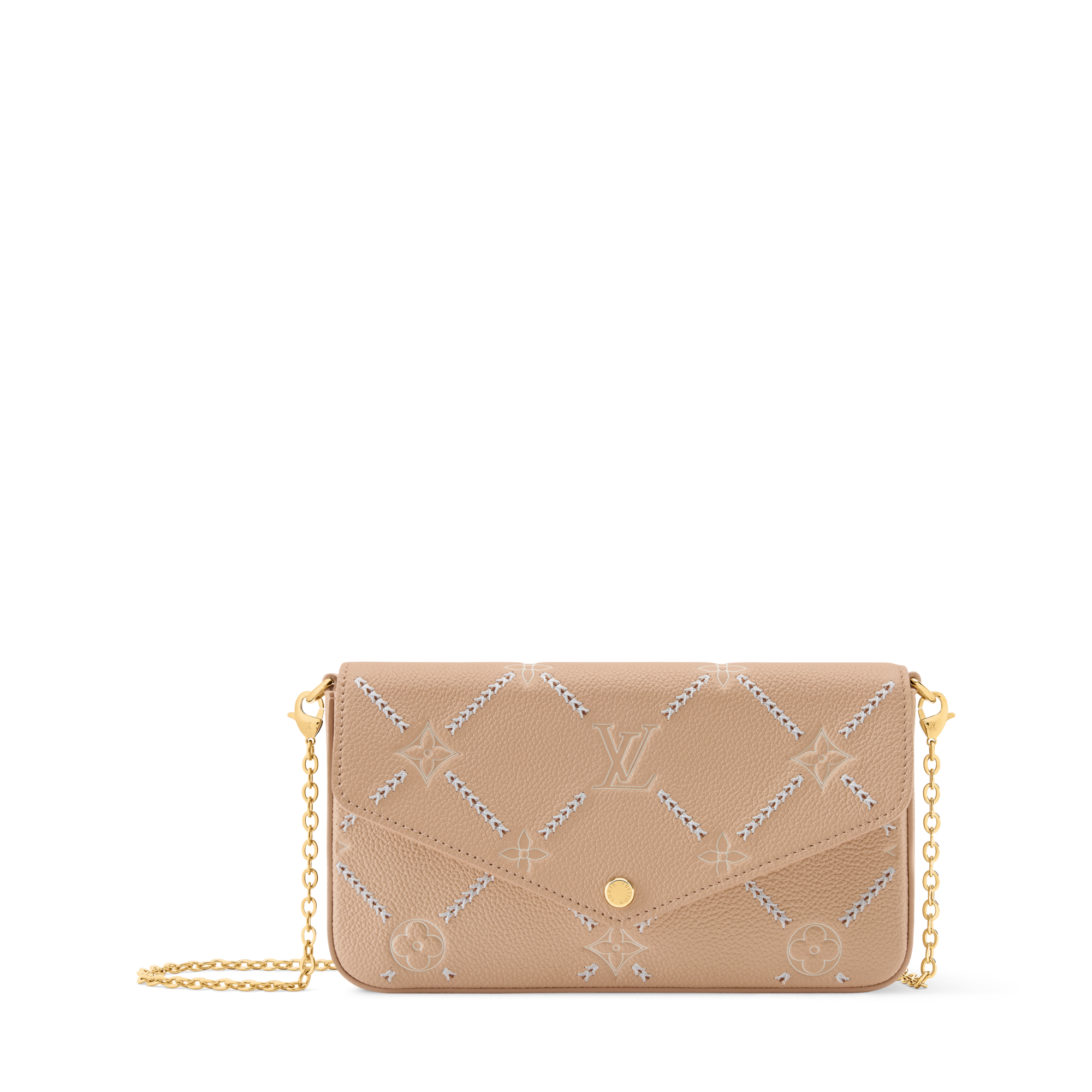 Pochette Félicie Monogram Empreinte Leather - Women - Small